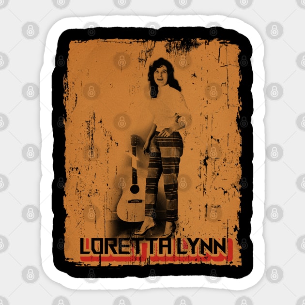 The Loretta Lynn Sticker by freshtext Apparel10